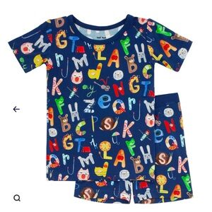 Little Sleepies Alphabet Friends Two-Piece Pajama Set